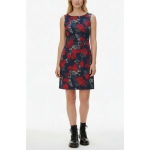 Vintage 90's Y2K Babydoll Mini Dress Size Medium Floral Grunge Goth Whimsigoth